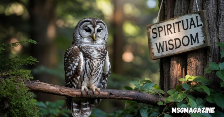 Barred Owl Spiritual Meanings and Symbolism