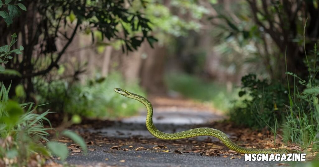 Is a Snake Crossing Your Path a Sign?