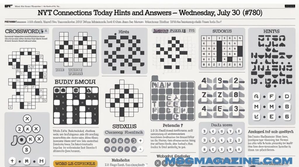 NYT Connections Today Hints and Answers