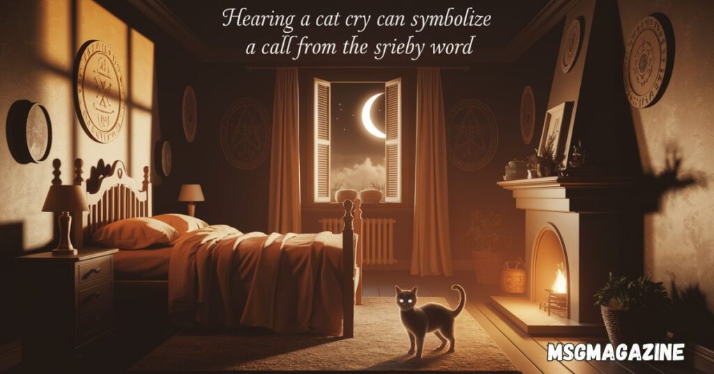 Spiritual Meaning of Hearing a Cat Cry