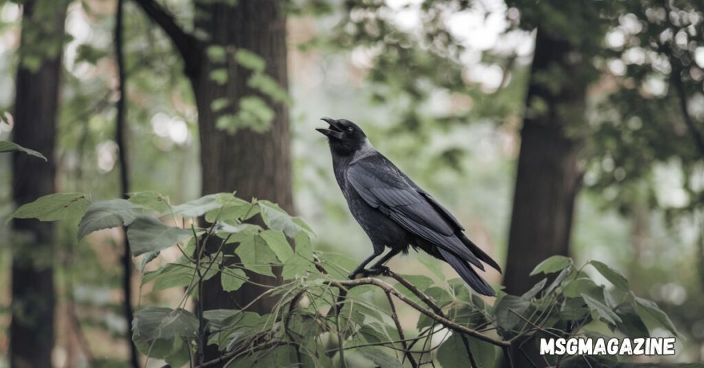 Spiritual Meanings Behind Crow Cawing at You