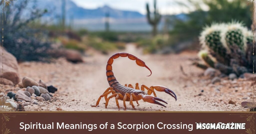 Spiritual Meanings of A Scorpion Crossing Your Path
