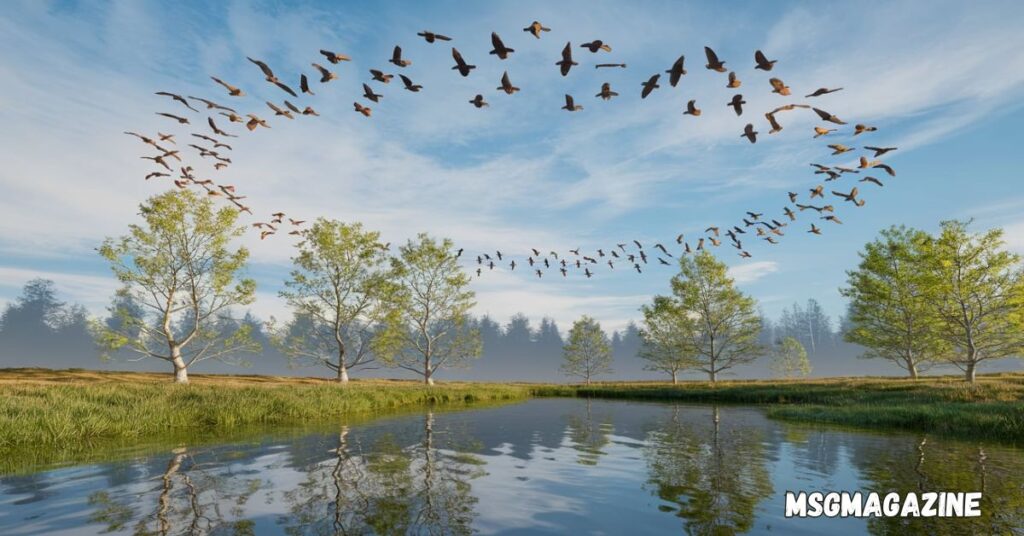 Spiritual Meanings of Birds Flying in a Circle