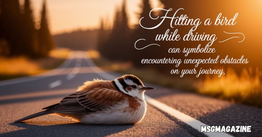 Spiritual Meanings Of Hitting A Bird While Driving