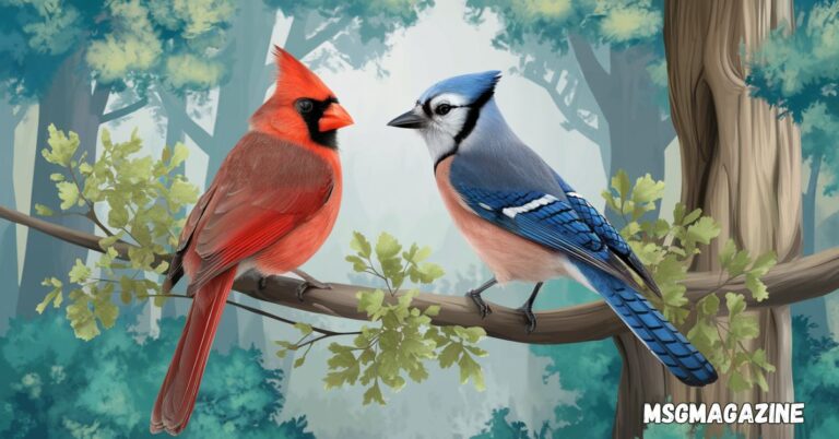 Spiritual Meanings of Seeing a Cardinal And Blue Jay
