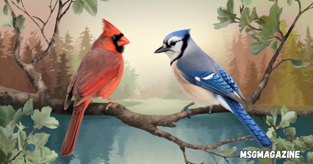 Spiritual Meanings of Seeing a Cardinal And Blue Jay