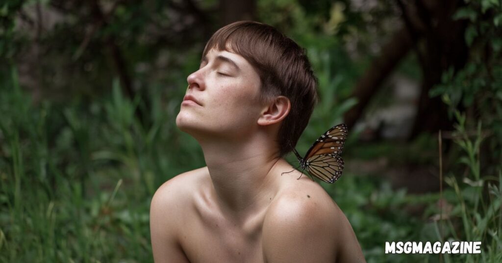 Spiritually When a Butterfly Lands on You