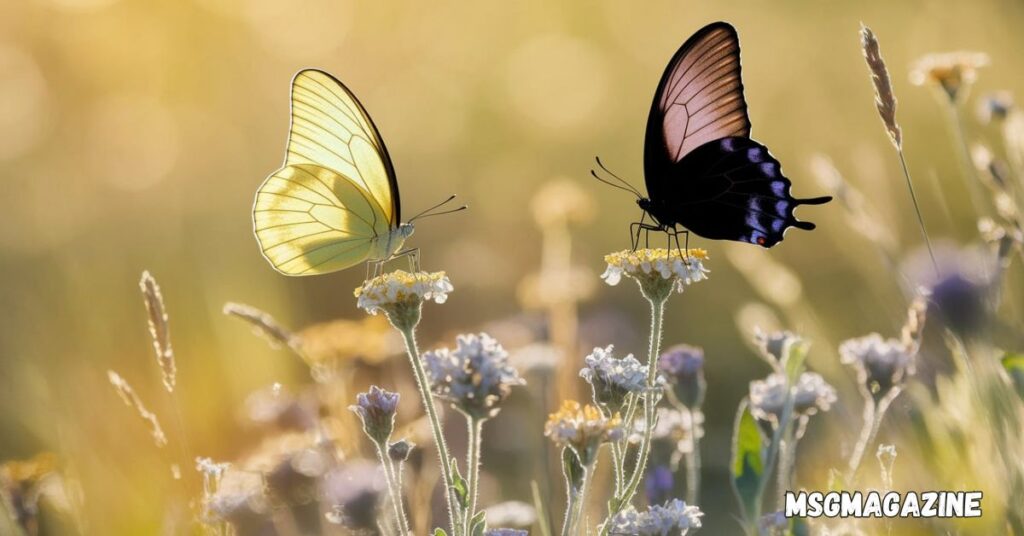 The Secret Message of Yellow & Black Butterflies