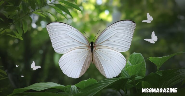 The Symbolism Behind Seeing a White Butterfly