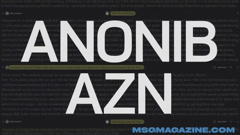 What Is Anonib AZN and How Does It Work?