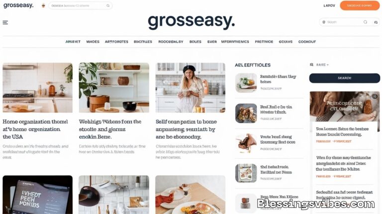 Explore grosseasy.com: Smart Living Platform