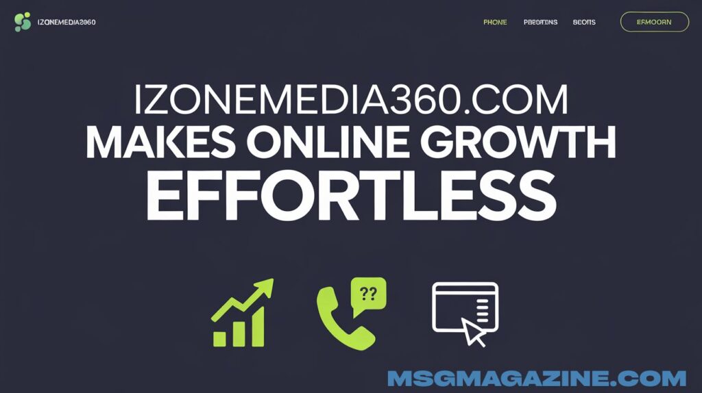 Izonemedia360.com Makes Online Growth Effortless